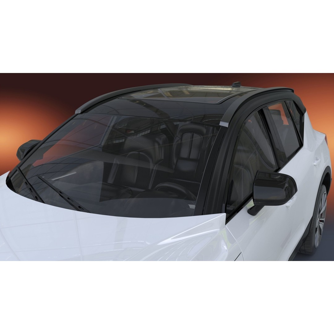 2020 Volvo XC40 Recharge 3D Model – High Quality SUV Asset, FBX, OBJ - View 20