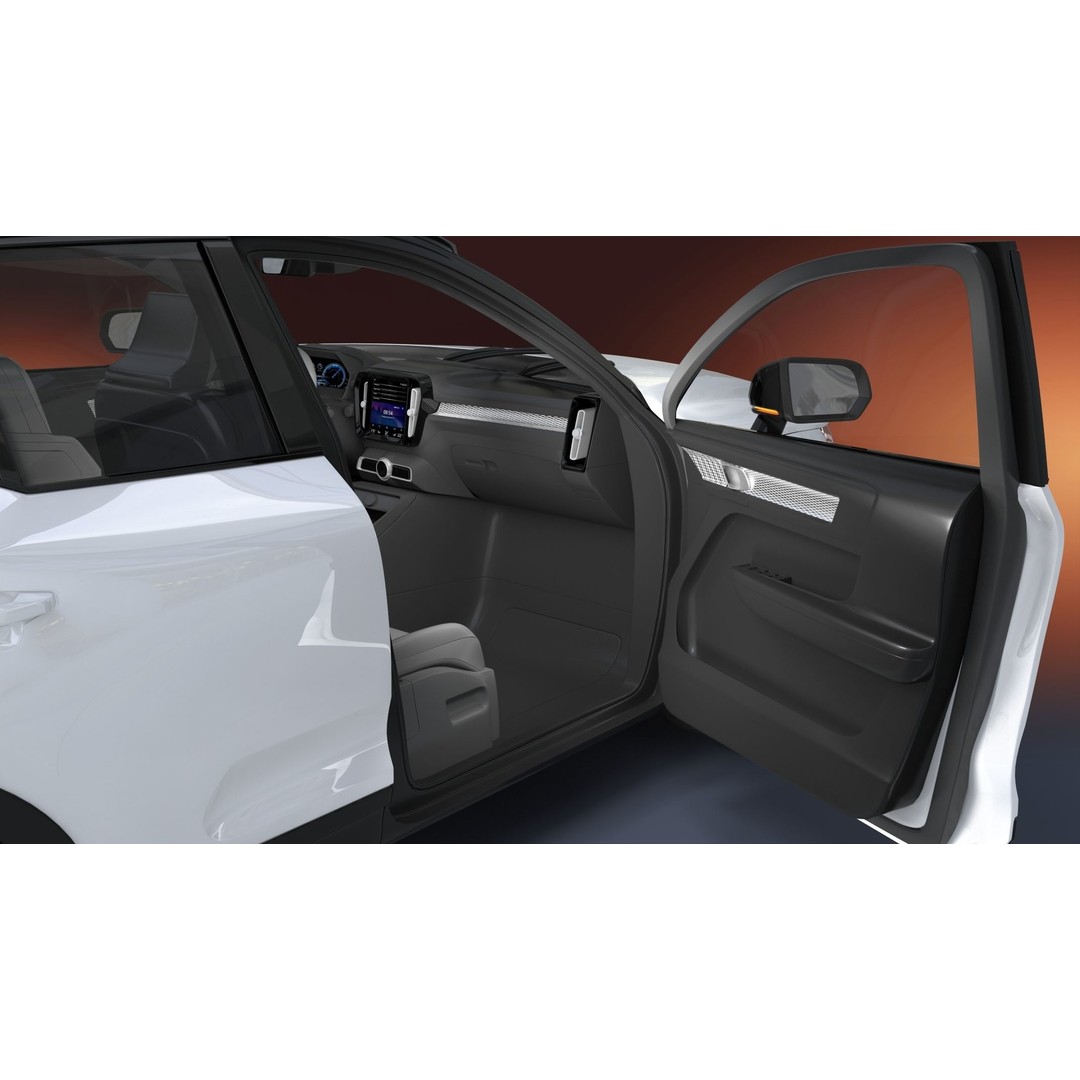 2020 Volvo XC40 Recharge 3D Model – High Quality SUV Asset, FBX, OBJ - View 22