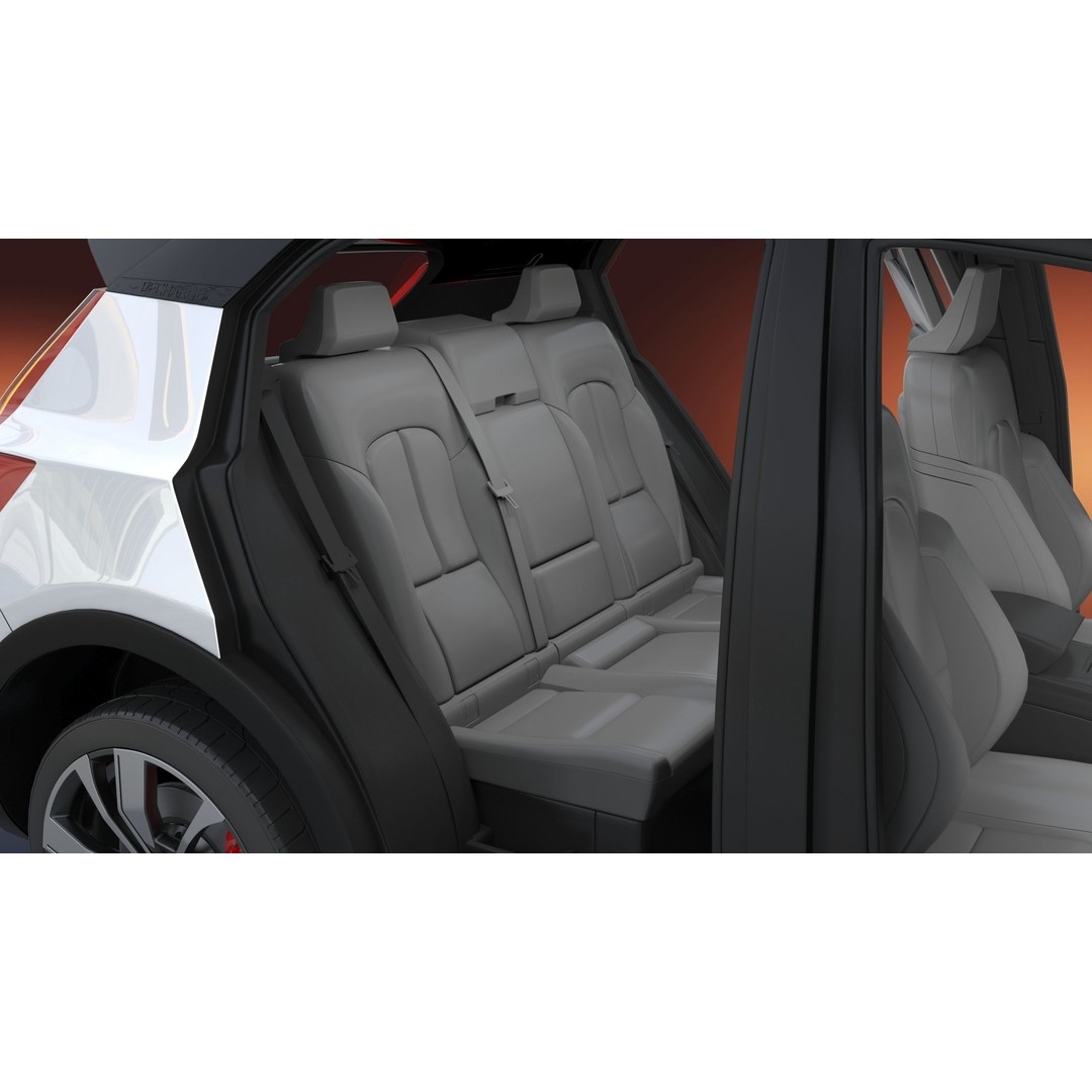 2020 Volvo XC40 Recharge 3D Model – High Quality SUV Asset, FBX, OBJ - View 26