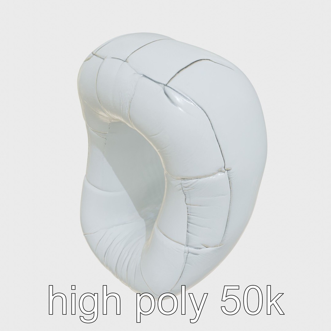 Boxing Pad 3D Model – Low Poly PBR Training Asset for Games - View 10