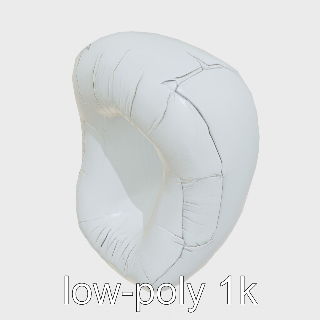 Boxing Pad 3D Model – Low Poly PBR Training Asset for Games - View 19