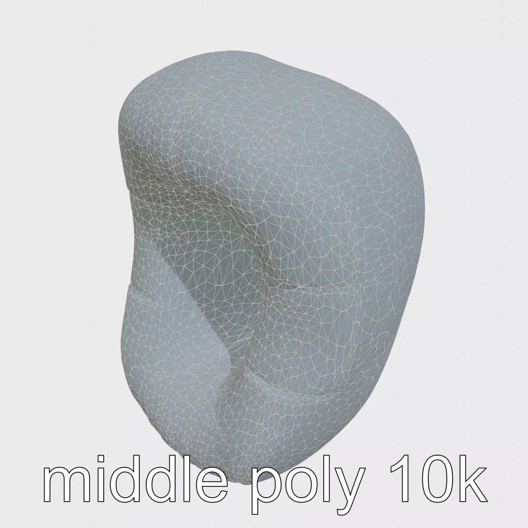 Boxing Pad 3D Model – Low Poly PBR Training Asset for Games - View 2