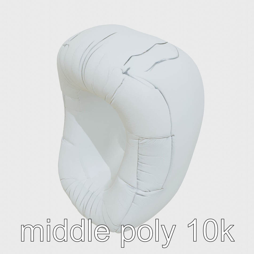Boxing Pad 3D Model – Low Poly PBR Training Asset for Games - View 30