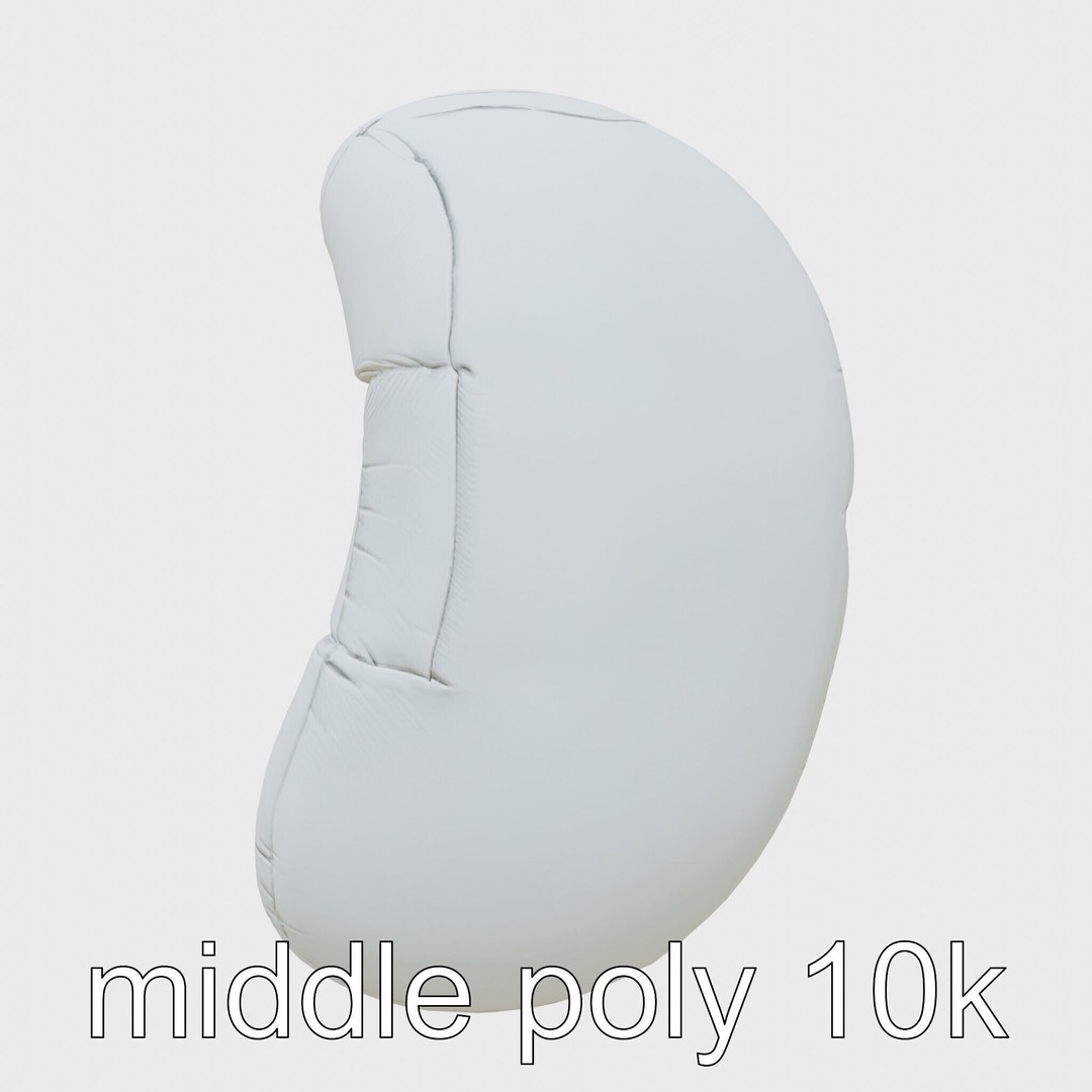 Boxing Pad 3D Model – Low Poly PBR Training Asset for Games - View 8