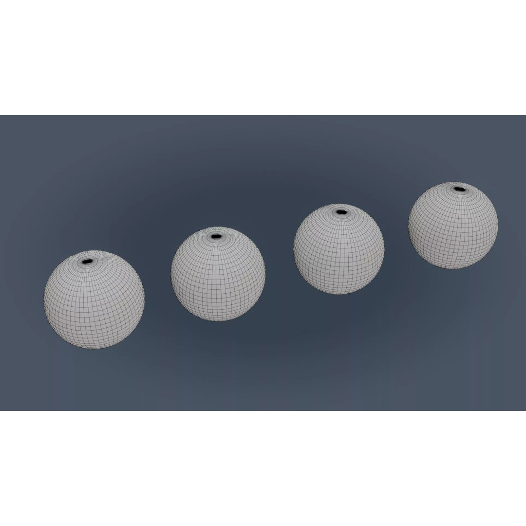 Bowling Set 3D Model – Low Poly Game Ready PBR Asset, FBX, OBJ - View 10