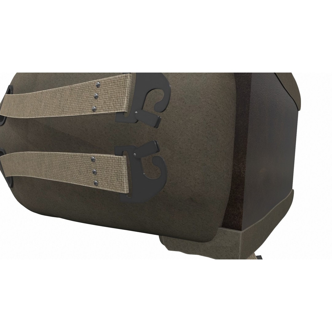 Sport Racing Car Seat 3D Model – PBR Textures, FBX, OBJ Formats - View 10