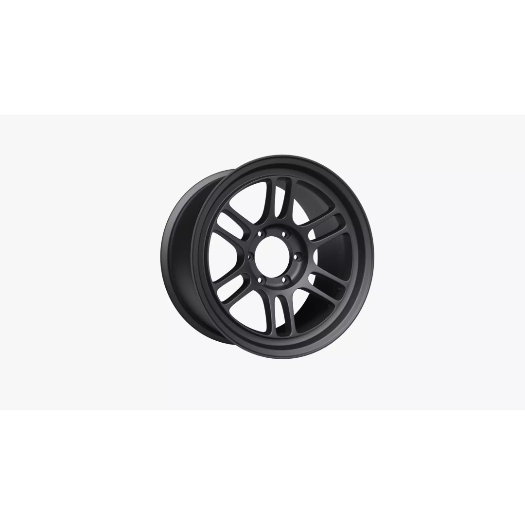 Enkei RPT1 Wheel Rim 3D Model – High Poly Game Asset, FBX, OBJ - View 2