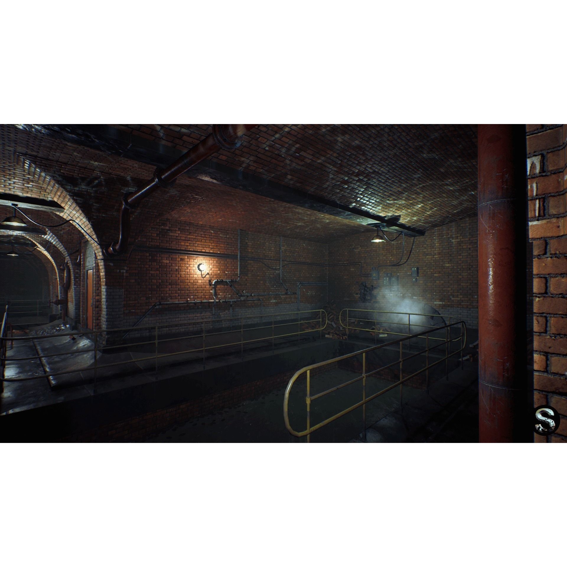 Sewerage - Low-Poly Game-Ready 3D Model - View 7