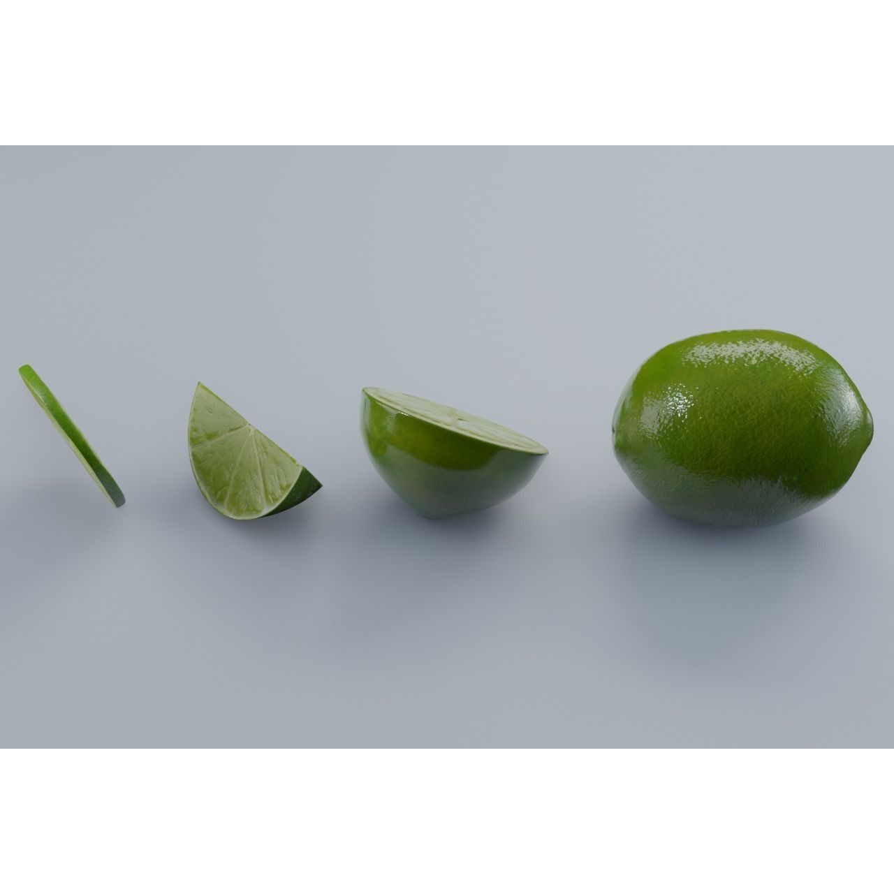 Lime - Low-Poly Game-Ready 3D Model