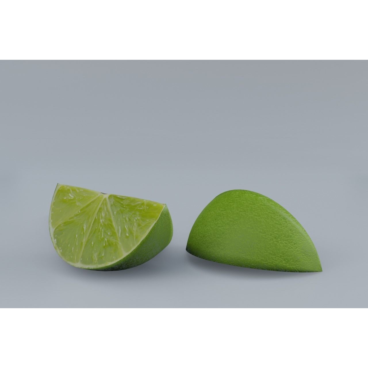 Lime - Low-Poly Game-Ready 3D Model - View 11