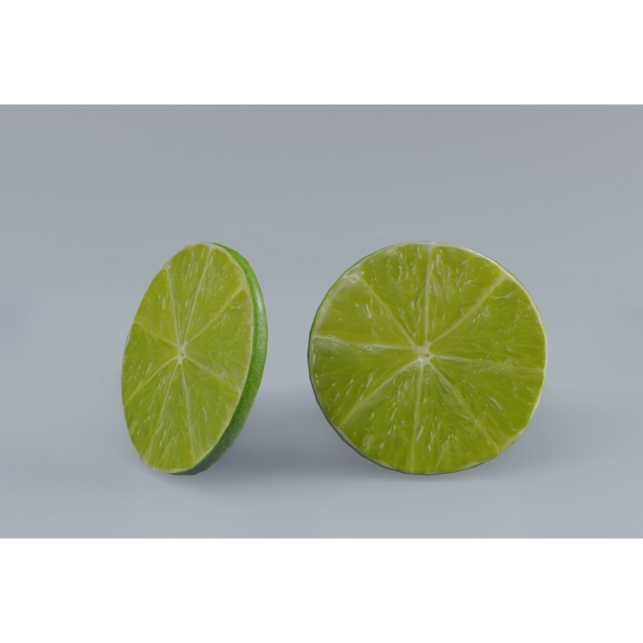 Lime - Low-Poly Game-Ready 3D Model - View 13