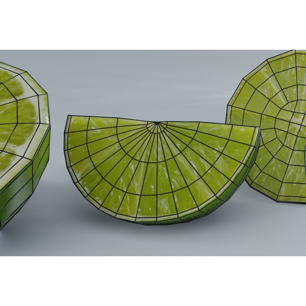 Lime - Low-Poly Game-Ready 3D Model - View 16
