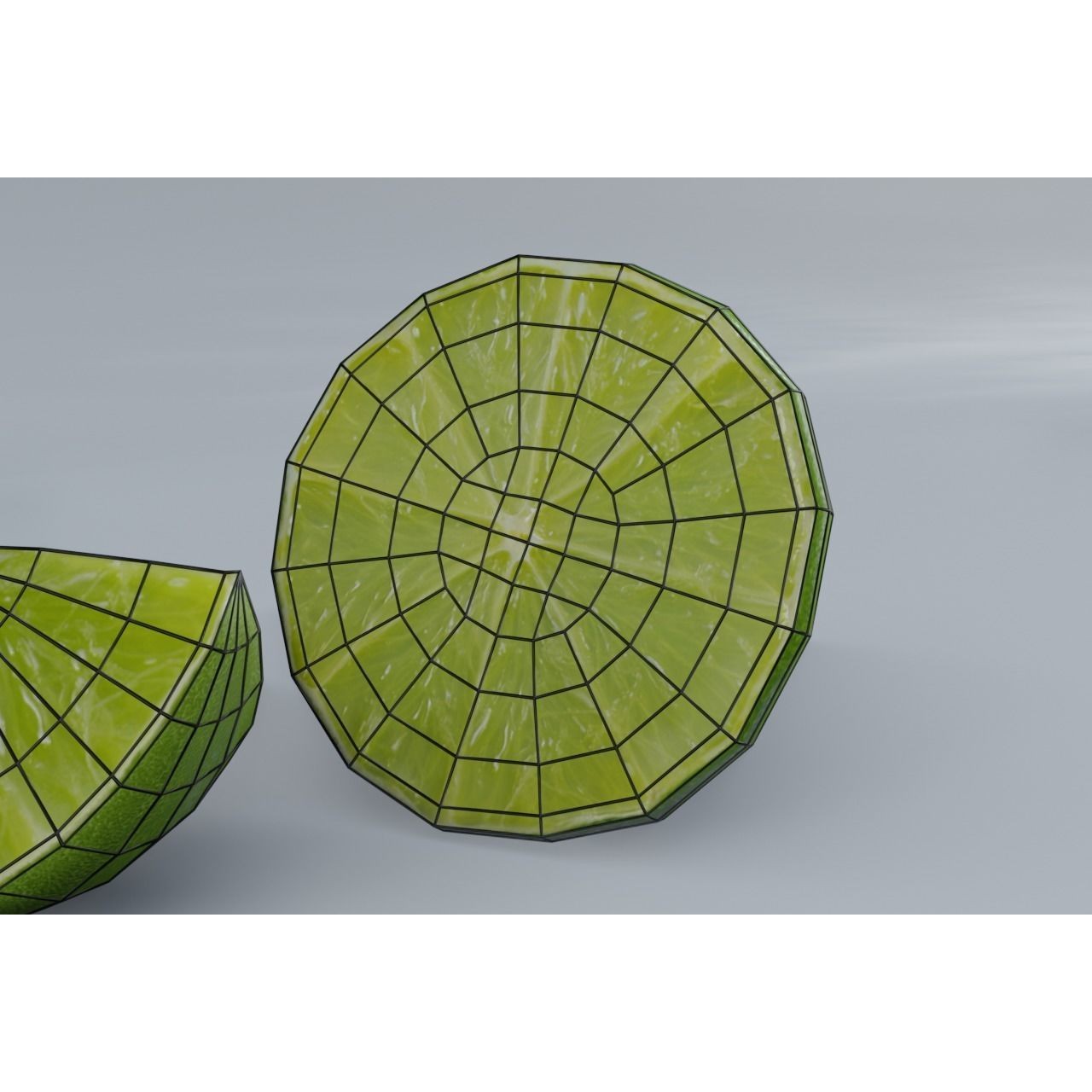 Lime - Low-Poly Game-Ready 3D Model - View 17