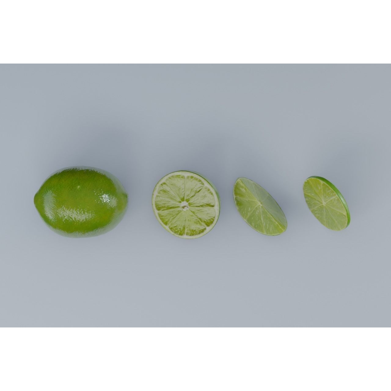 Lime - Low-Poly Game-Ready 3D Model - View 18