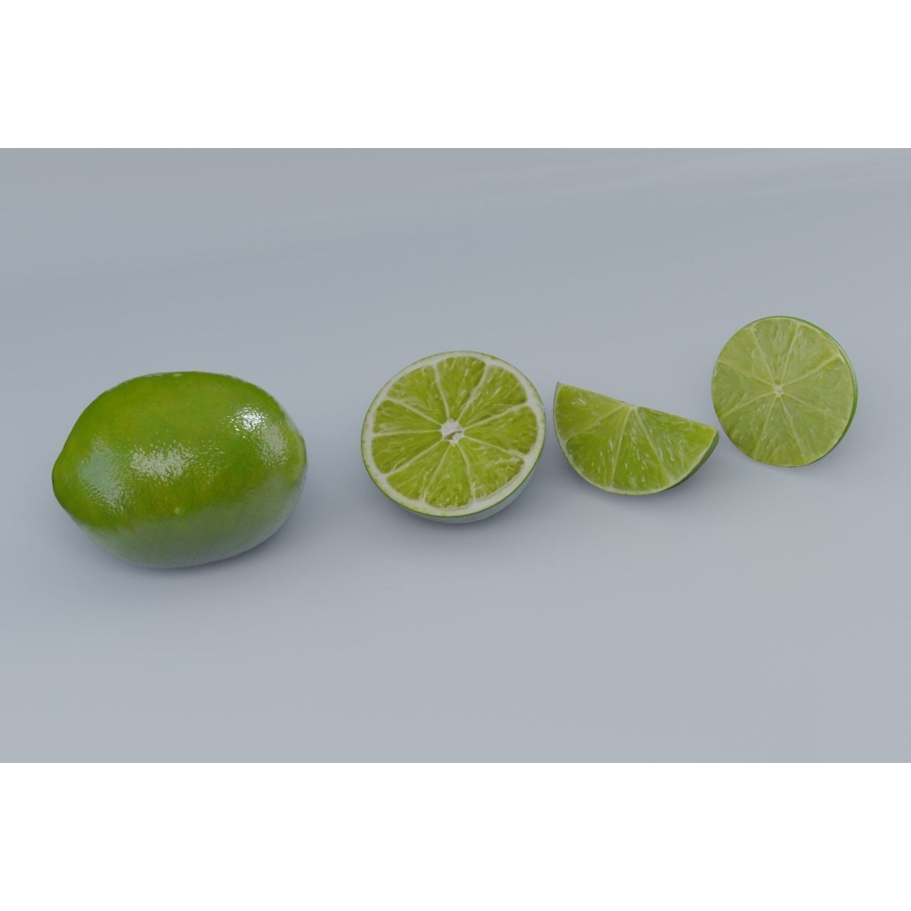 Lime - Low-Poly Game-Ready 3D Model - View 19