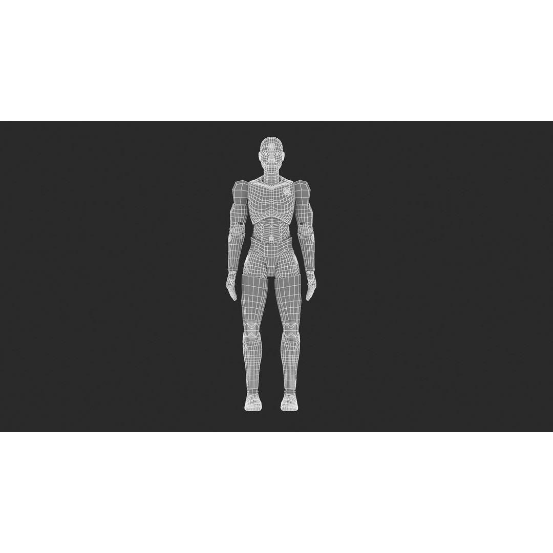 Crash Test Dummy 3D Model – High Quality Rigged Character for Animation - View 12