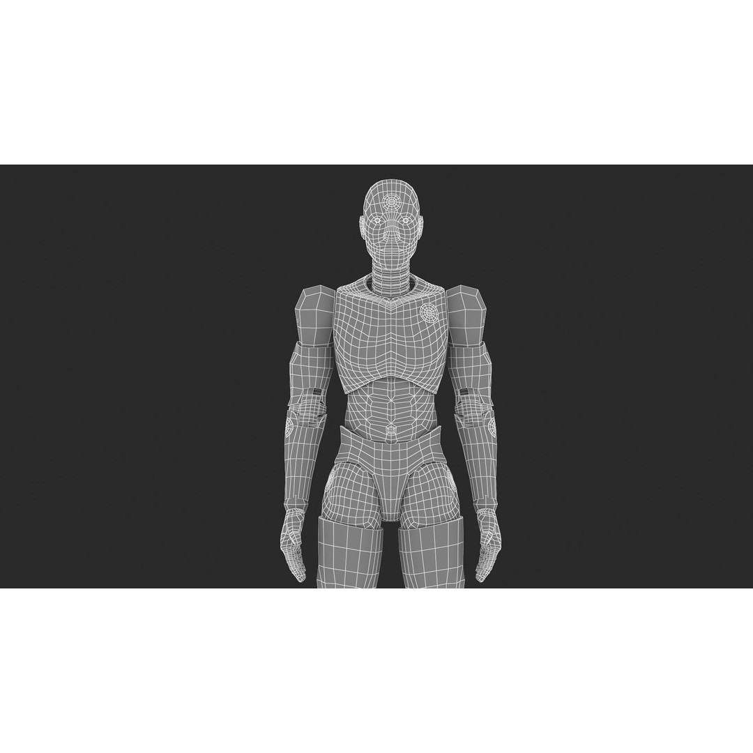 Crash Test Dummy 3D Model – High Quality Rigged Character for Animation - View 17