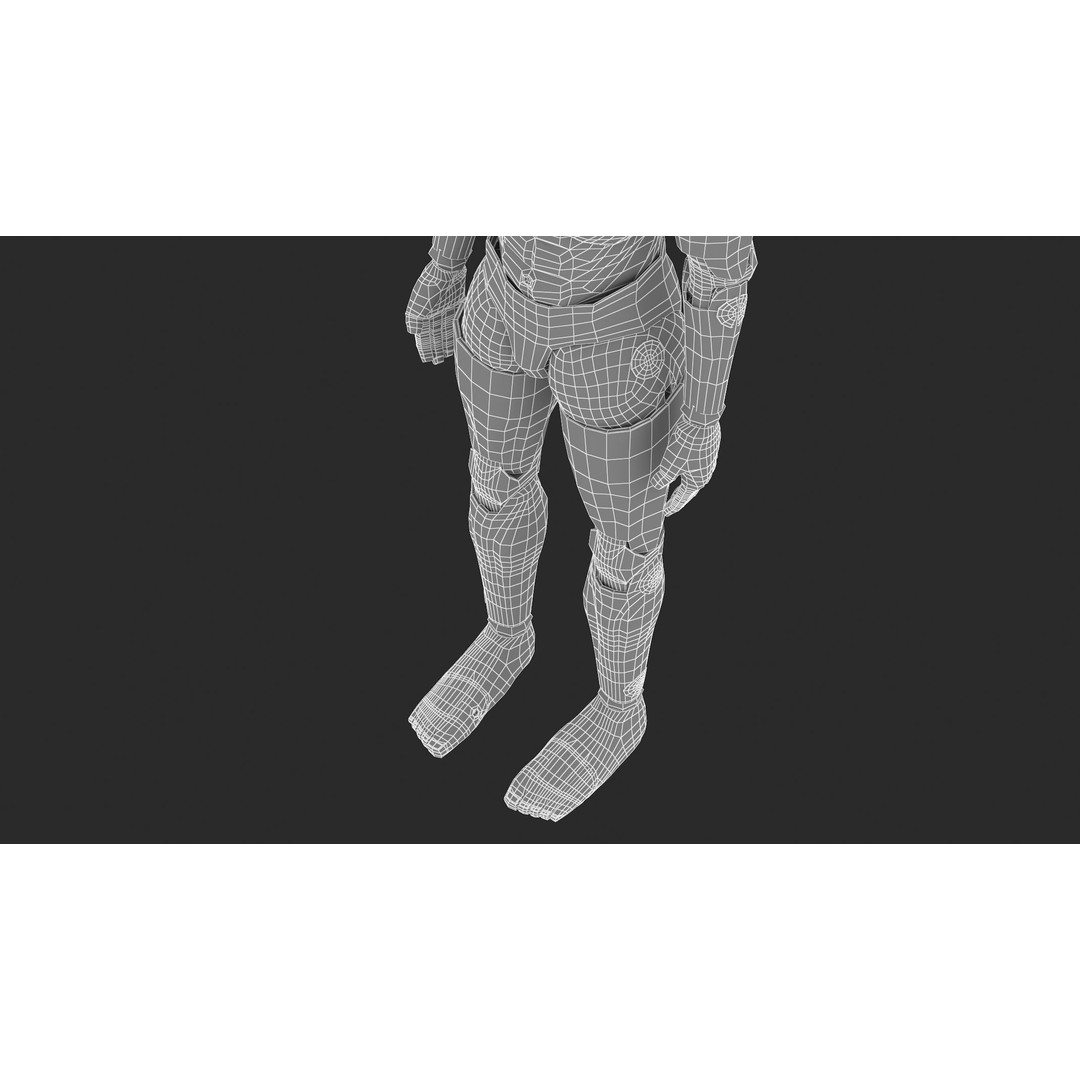 Crash Test Dummy 3D Model – High Quality Rigged Character for Animation - View 20