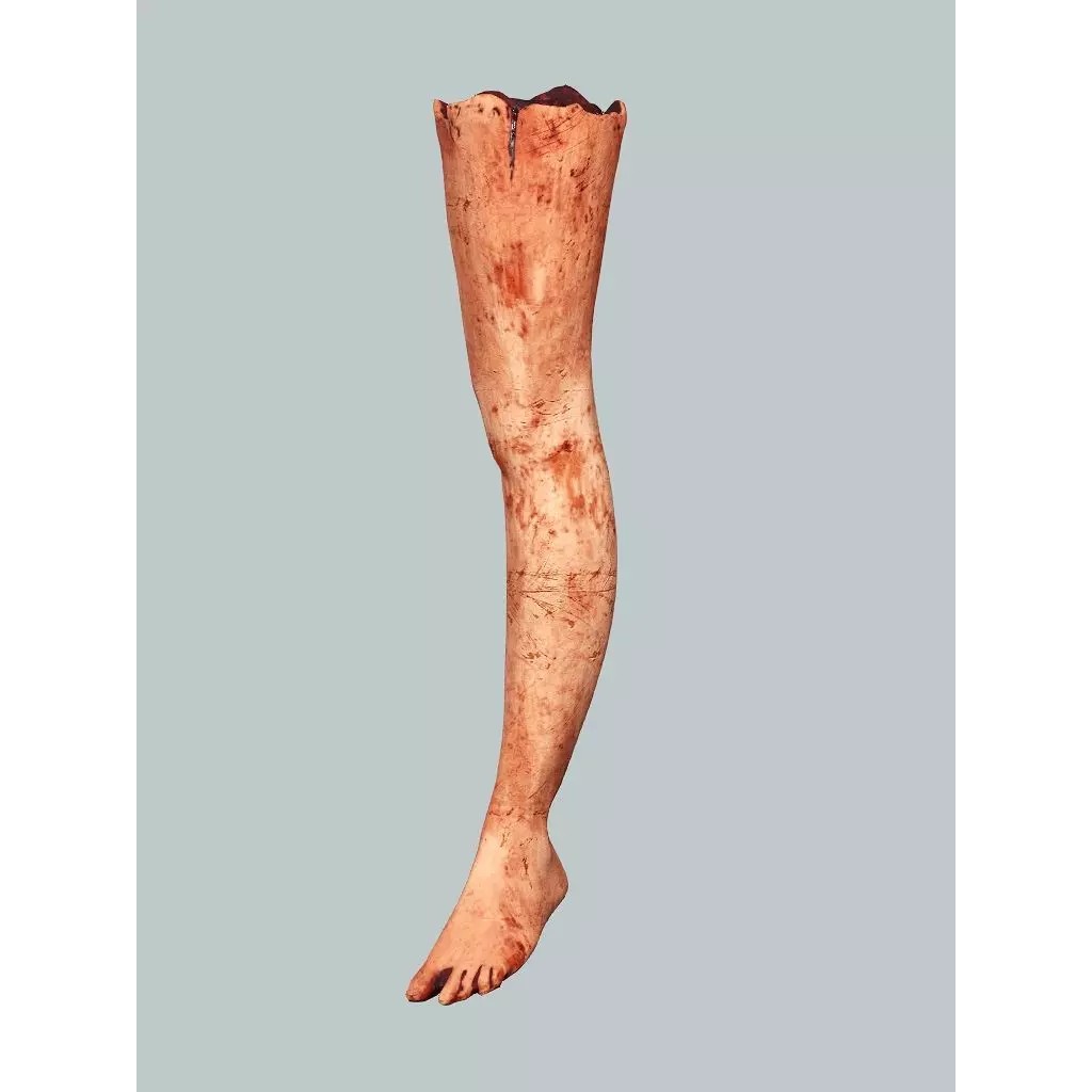 Human Corpses Pack 06 3D Model – Low Poly Horror Game Asset, FBX, OBJ - View 13
