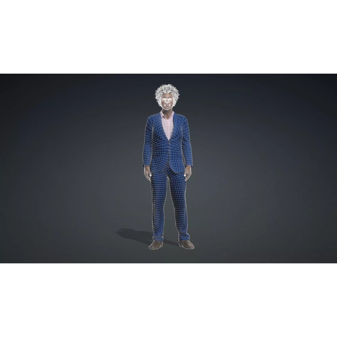 African Male Character 3D Model – Rigged Game-Ready Asset, FBX - View 13