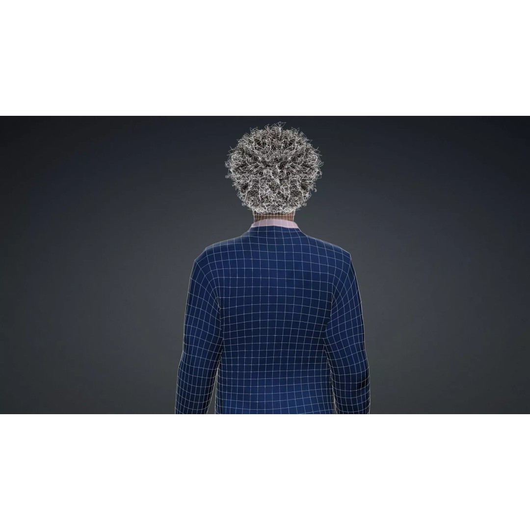 African Male Character 3D Model – Rigged Game-Ready Asset, FBX - View 17