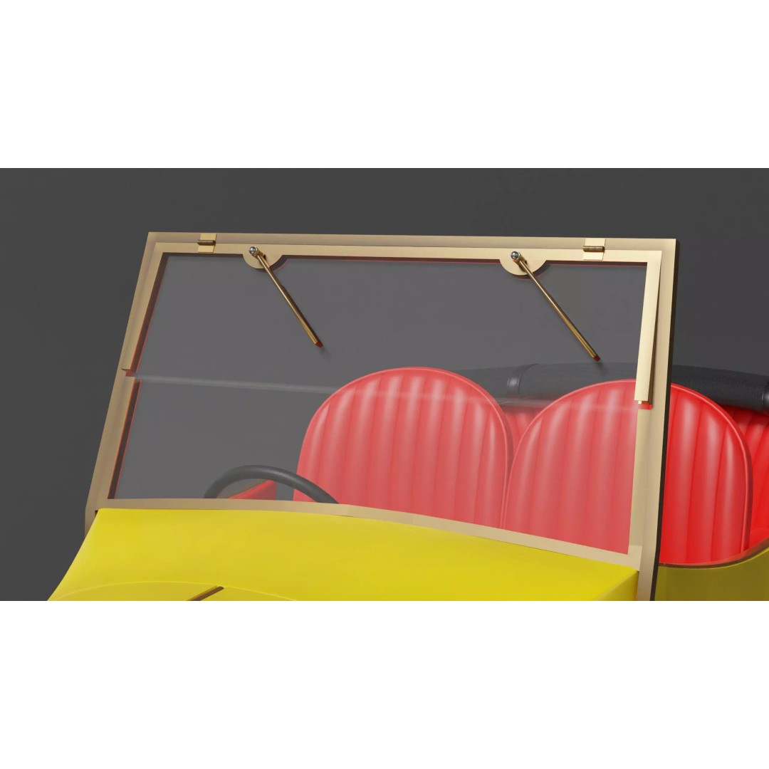 Brum Rig 3D Model – High Poly Car Rig with Blender Compatibility - View 11