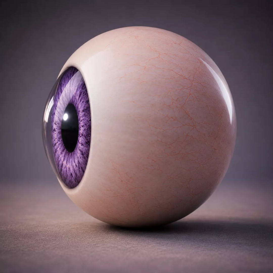Amber Eye Shader 3D Model – Procedural 4K Game-Ready Asset, FBX - View 16