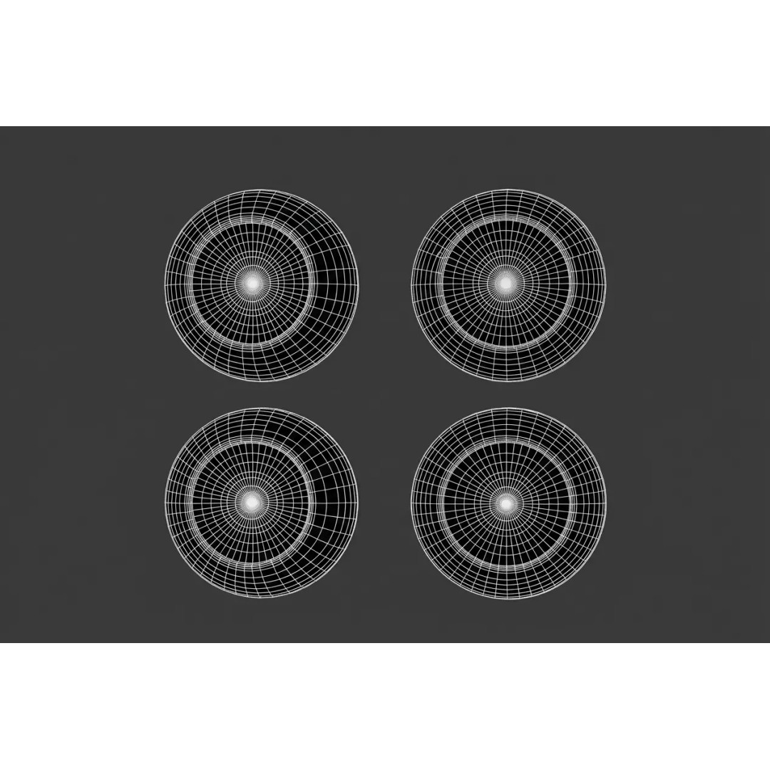 Amber Eye Shader 3D Model – Procedural 4K Game-Ready Asset, FBX - View 3