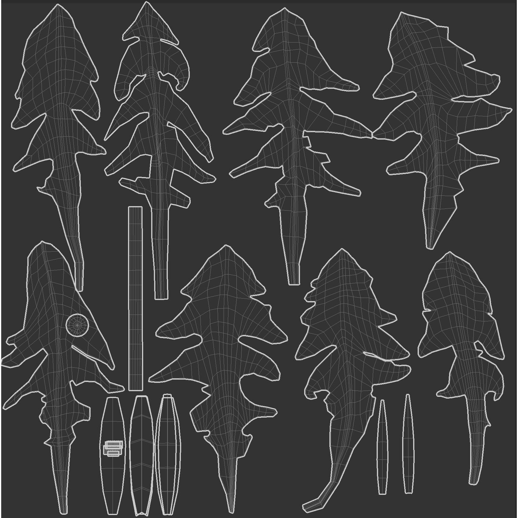 CGrass v2 - Realistic Grass Pack 3D Model