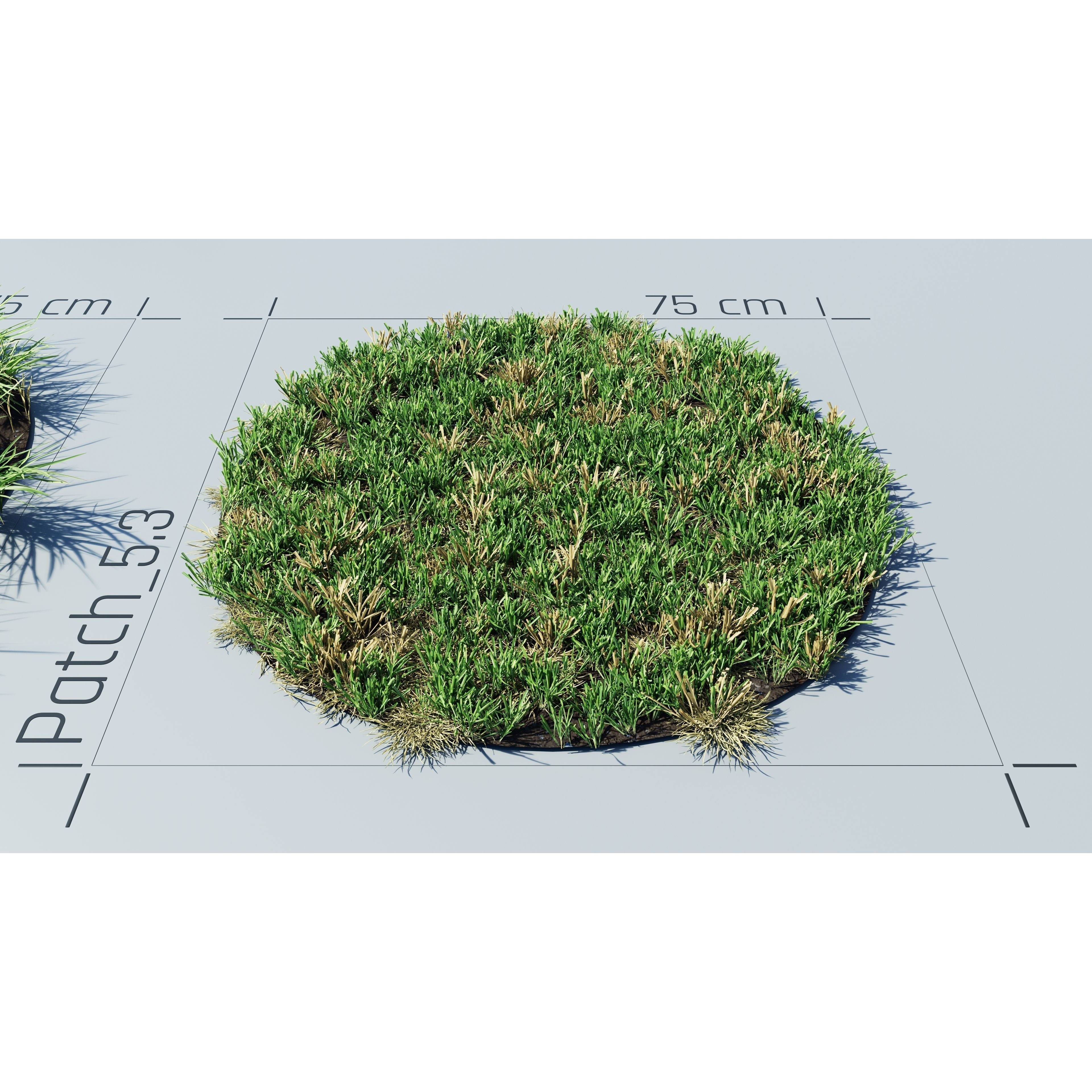 CGrass v2 - Realistic Grass Pack 3D Model - View 33