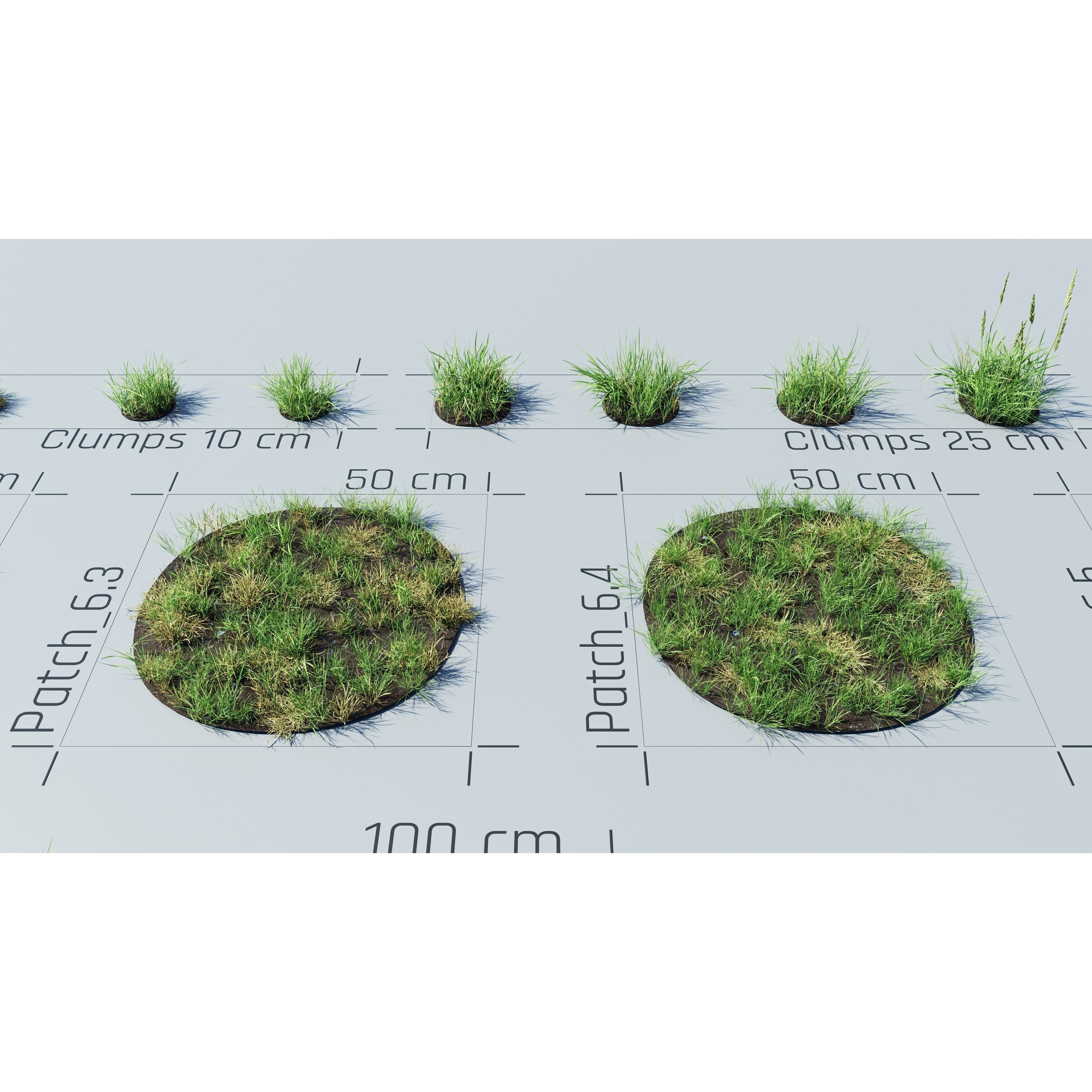 CGrass v2 - Realistic Grass Pack 3D Model - View 37