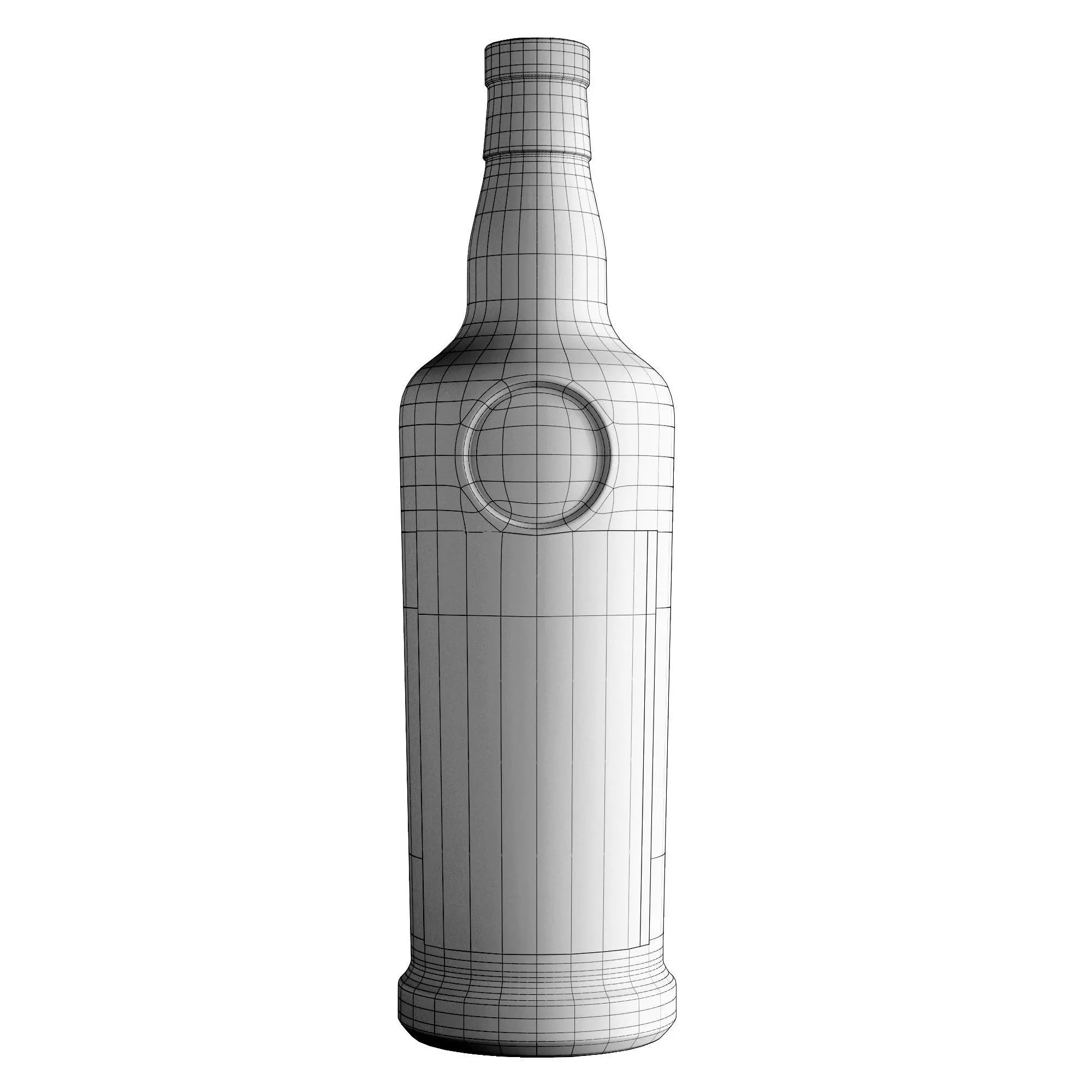 Gordon and McPhail Whiskey Bottle - PBR Textured 3D Model