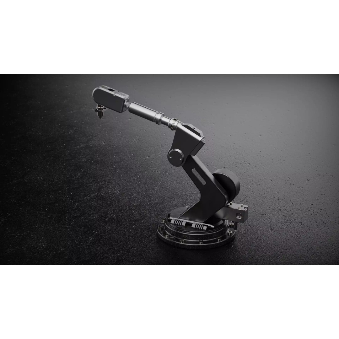 Robotic Arm 3D Model – Futuristic Mechanical Design, FBX, OBJ - View 3