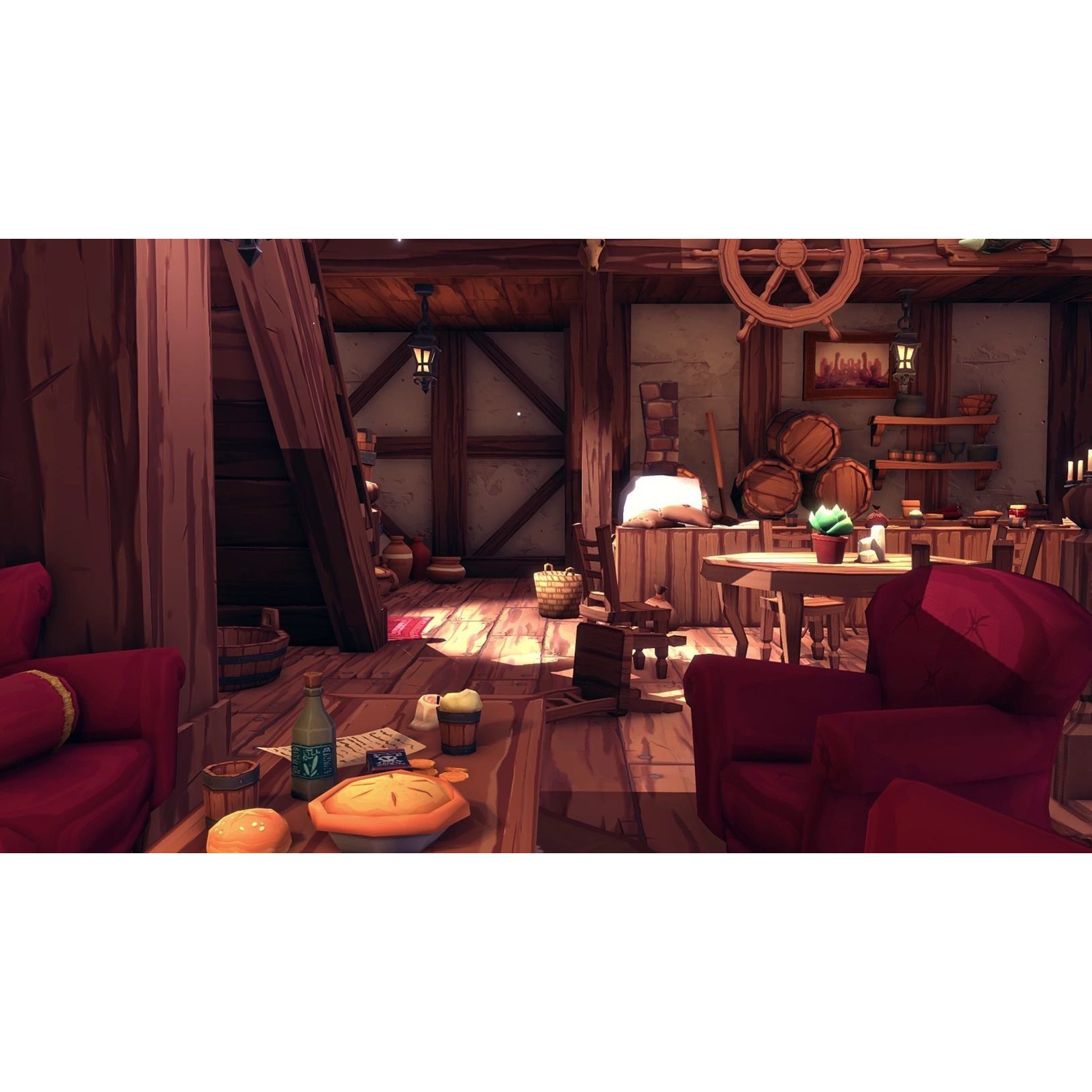Fantastic Interior Pack - Low-Poly Game-Ready 3D Model - View 11