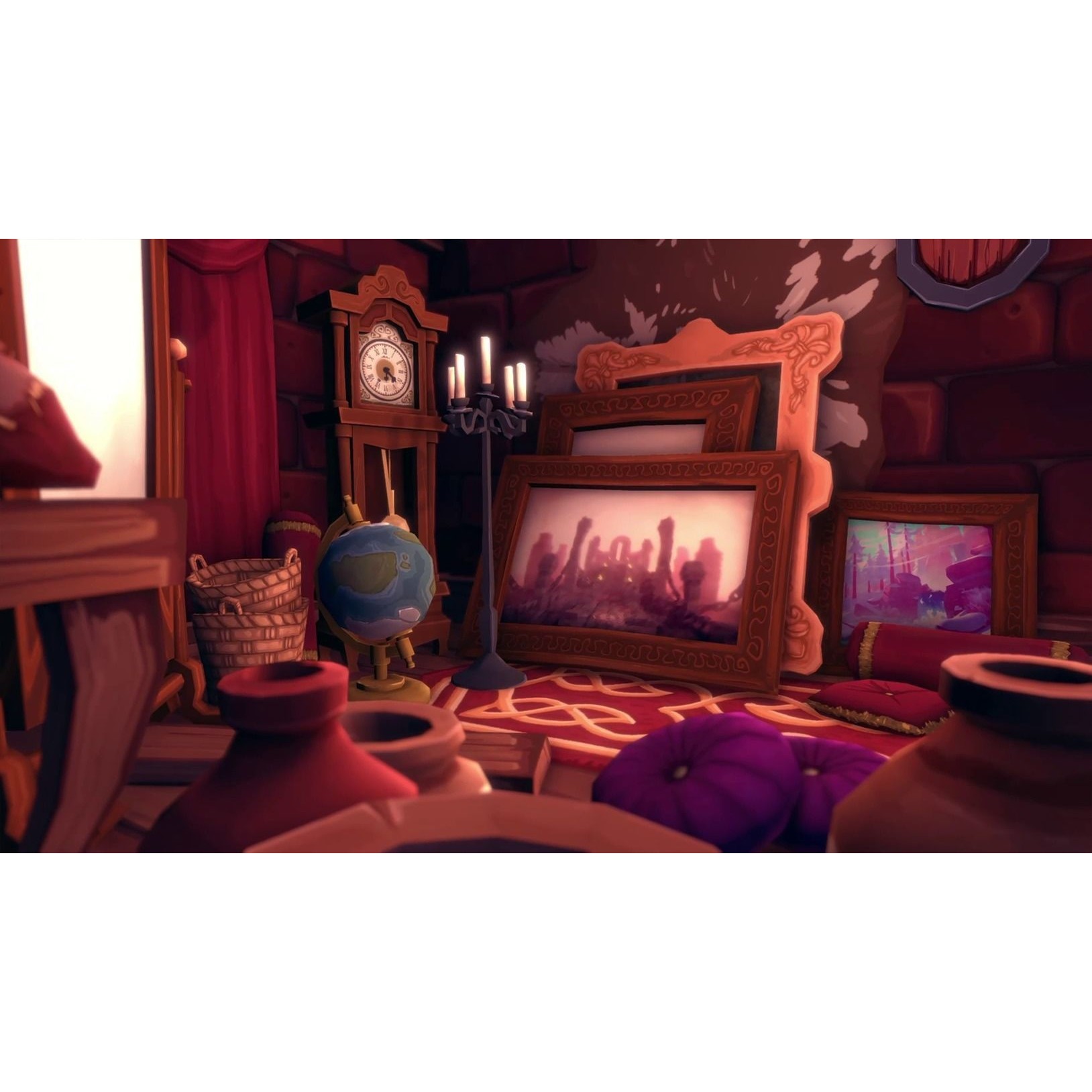 Fantastic Interior Pack - Low-Poly Game-Ready 3D Model - View 14