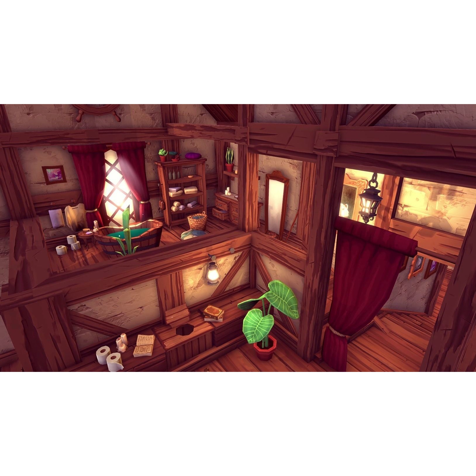 Fantastic Interior Pack - Low-Poly Game-Ready 3D Model - View 18
