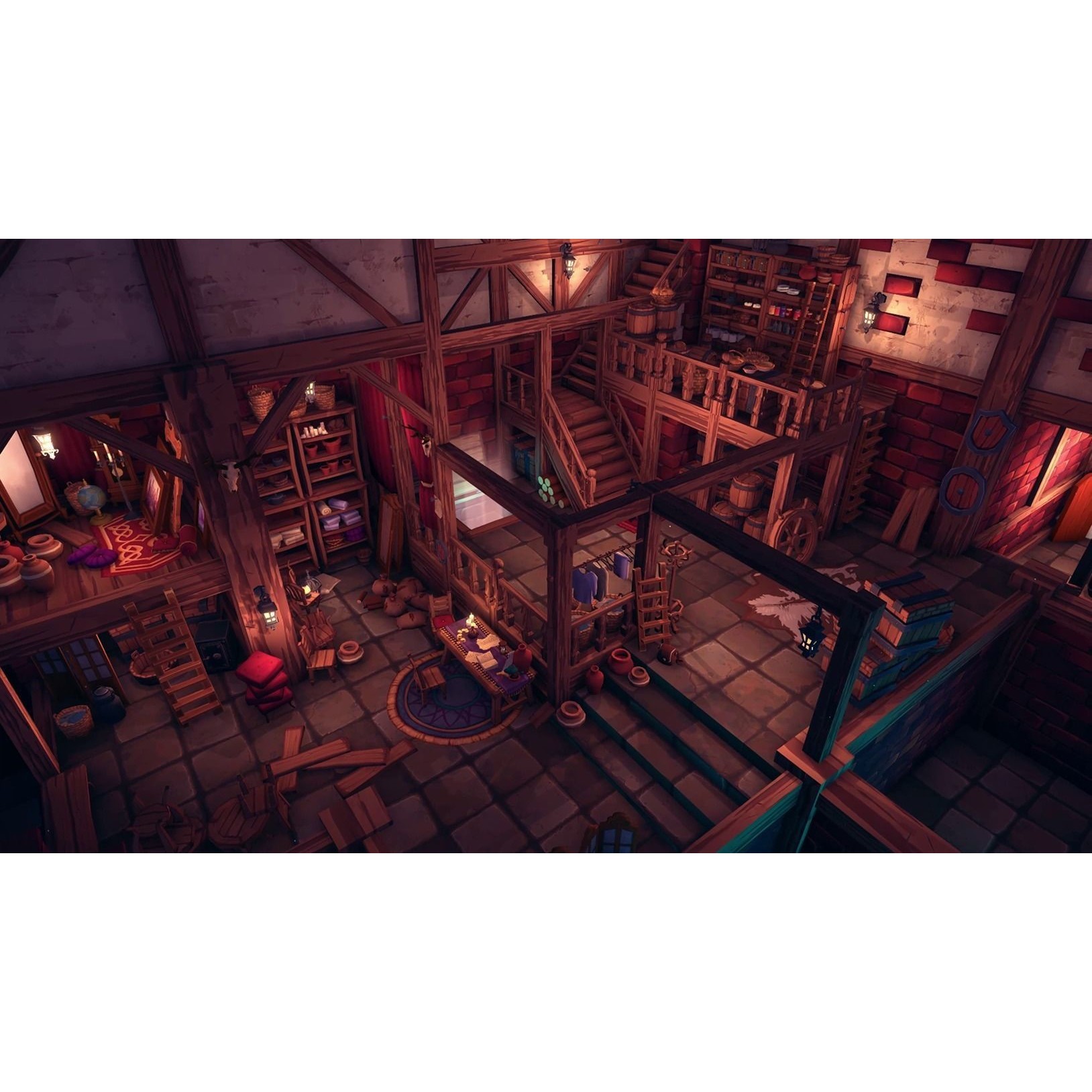 Fantastic Interior Pack - Low-Poly Game-Ready 3D Model - View 20