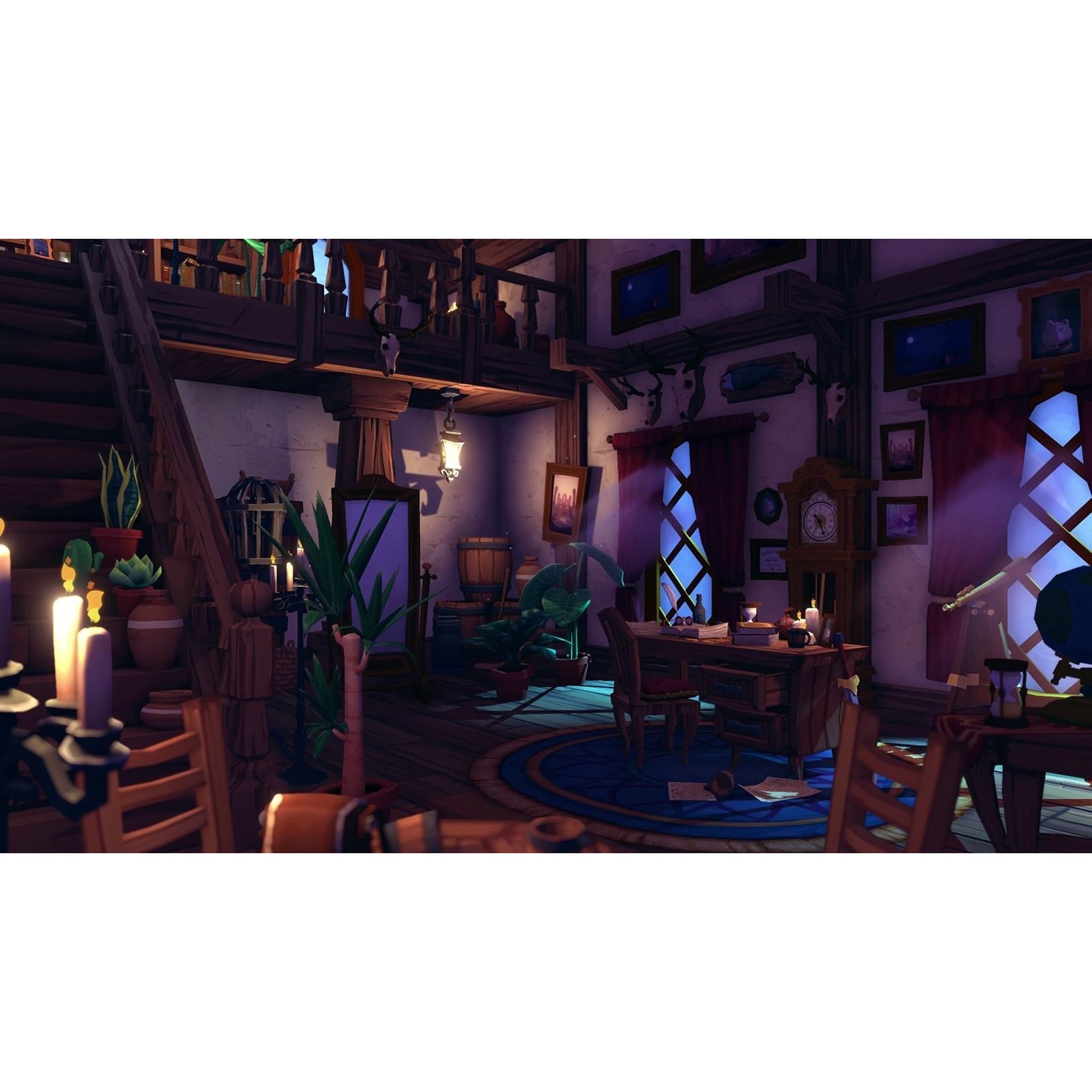 Fantastic Interior Pack - Low-Poly Game-Ready 3D Model - View 4