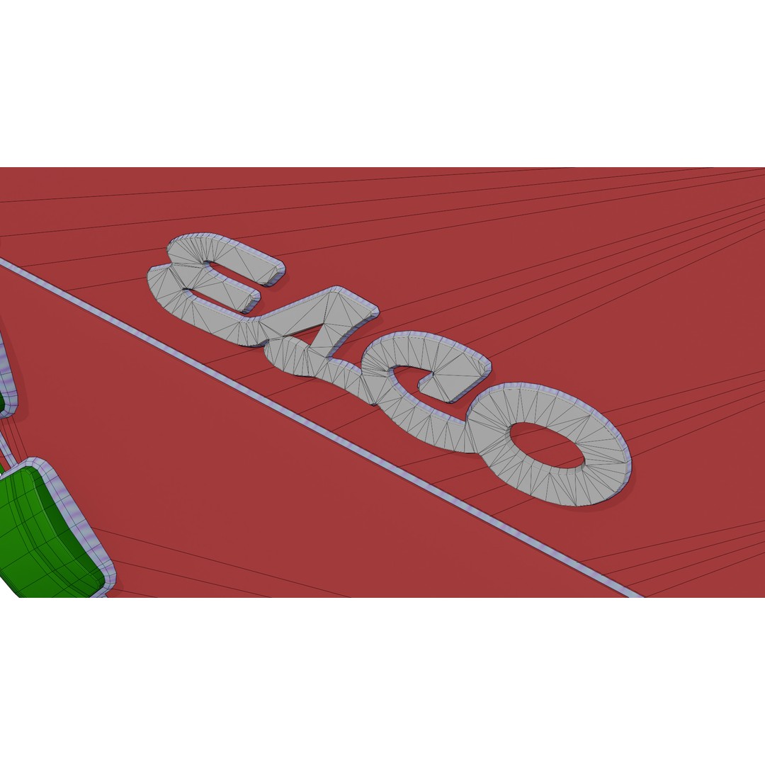 ESCO SXDP Construction Bucket 3D Model – Low Poly Game Asset, FBX - View 15