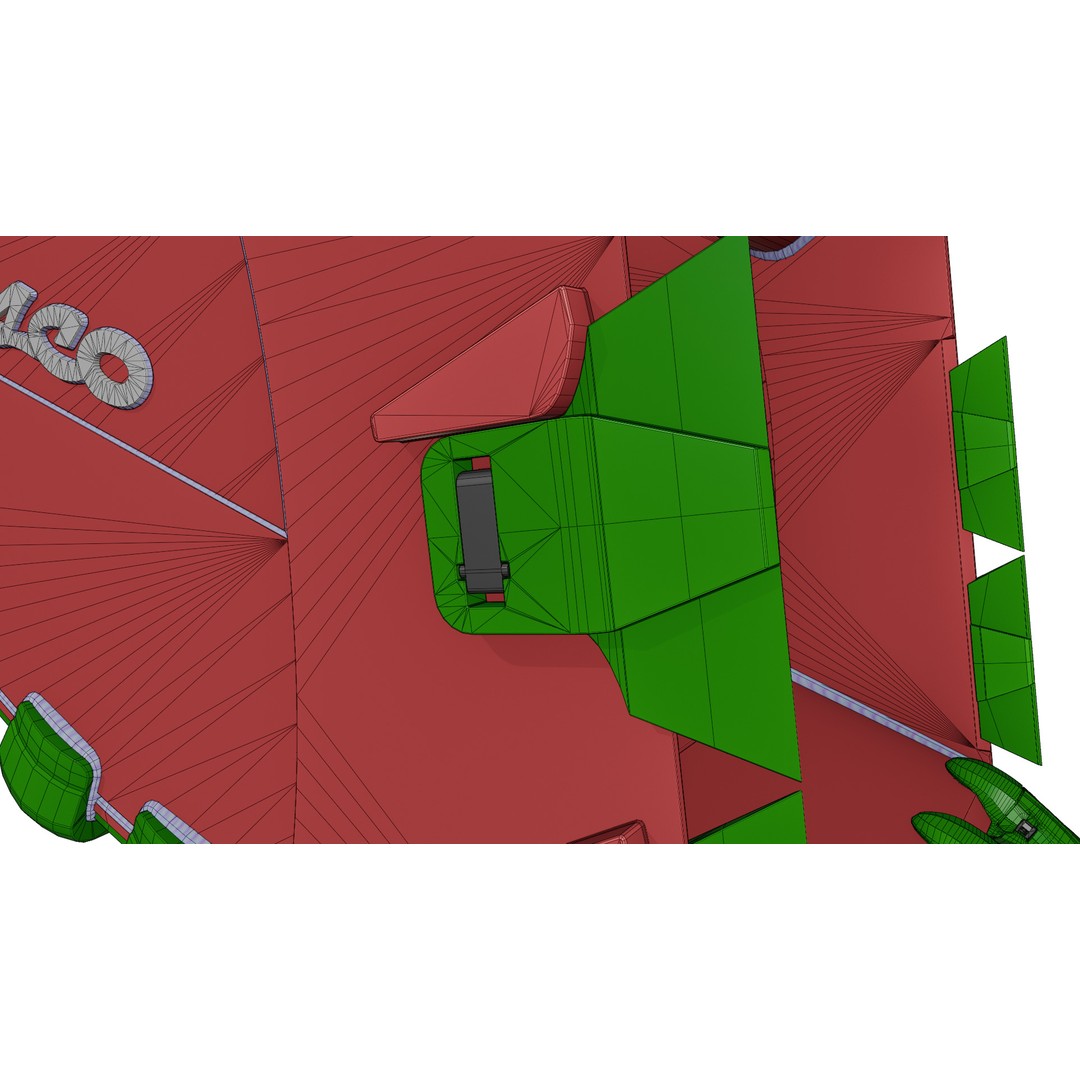 ESCO SXDP Construction Bucket 3D Model – Low Poly Game Asset, FBX - View 19