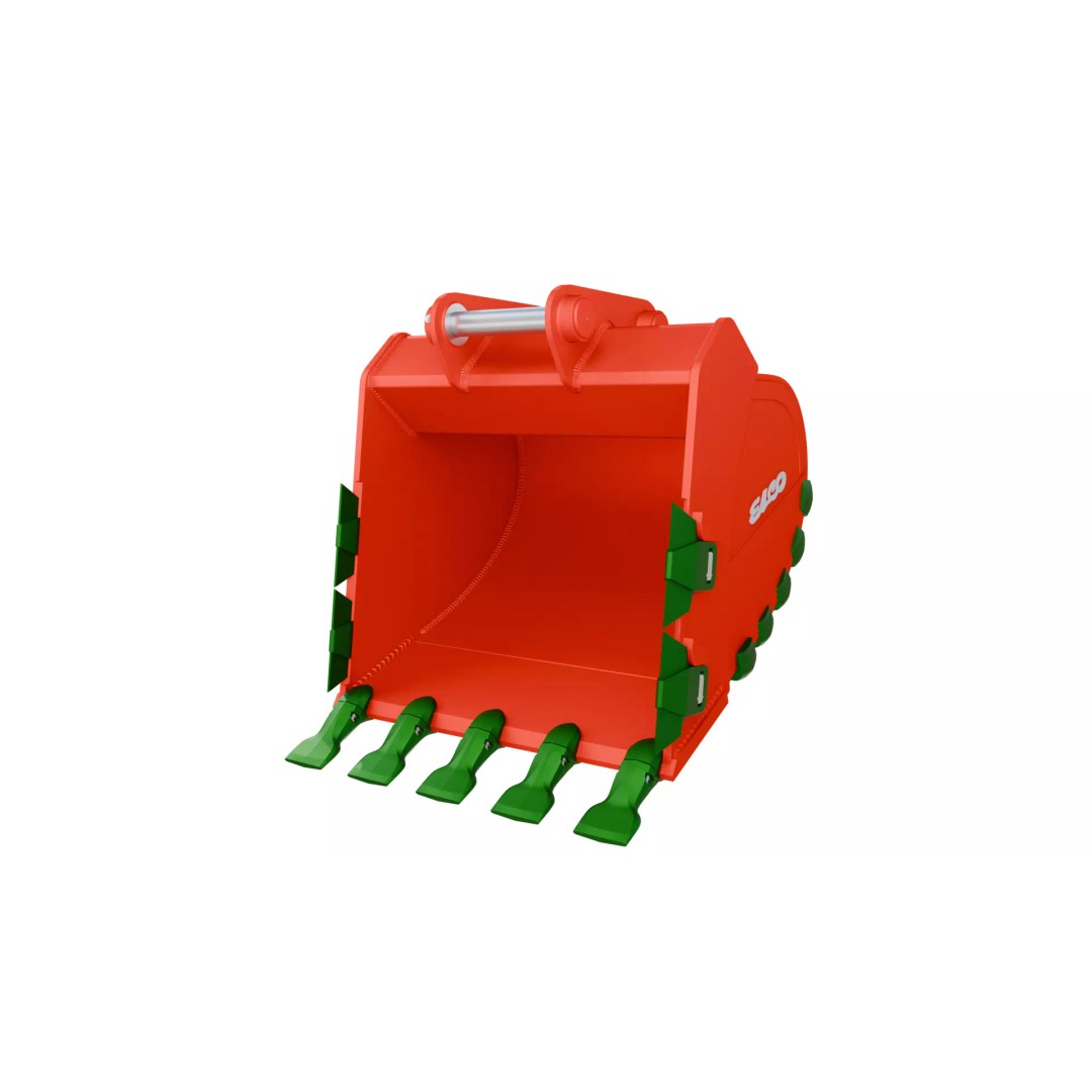 ESCO SXDP Construction Bucket 3D Model – Low Poly Game Asset, FBX - View 2