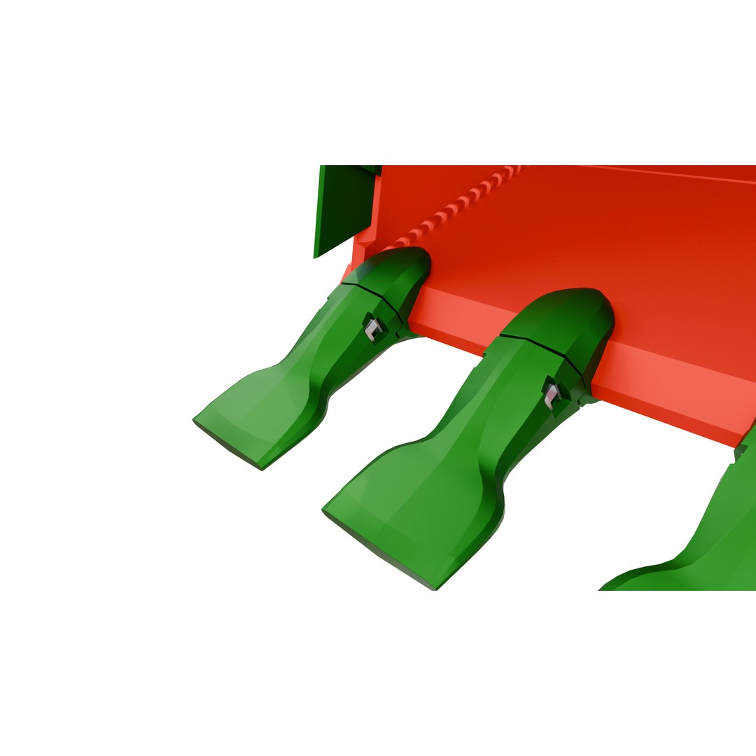 ESCO SXDP Construction Bucket 3D Model – Low Poly Game Asset, FBX - View 7