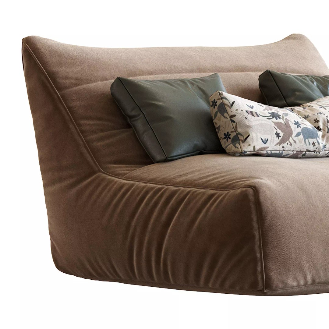 Levi Bean Bag Sofa 3D Model – Modern Furniture, Game-Ready, FBX - View 19
