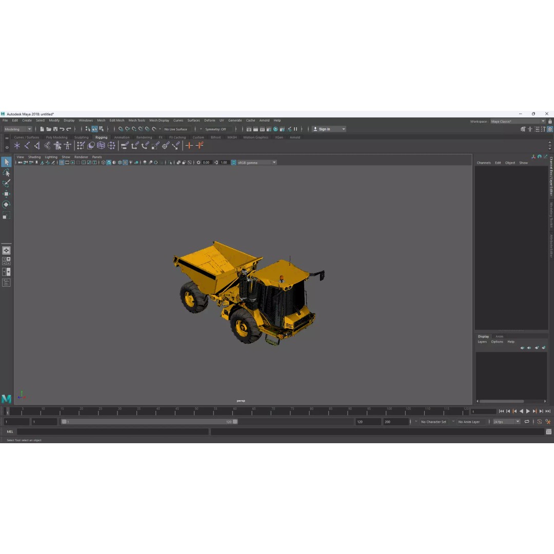 Hydrema 912HM Articulated Dump Truck 3D Model – High-Poly PBR Asset, FBX, OBJ - View 14