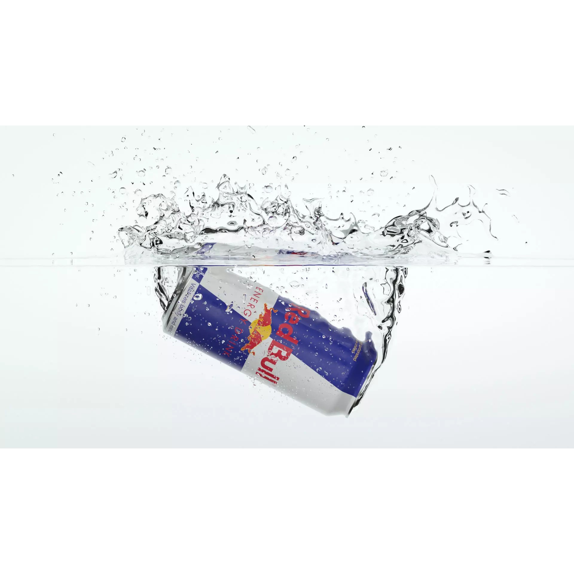 Tank Splash - Animated 3D Model - View 2