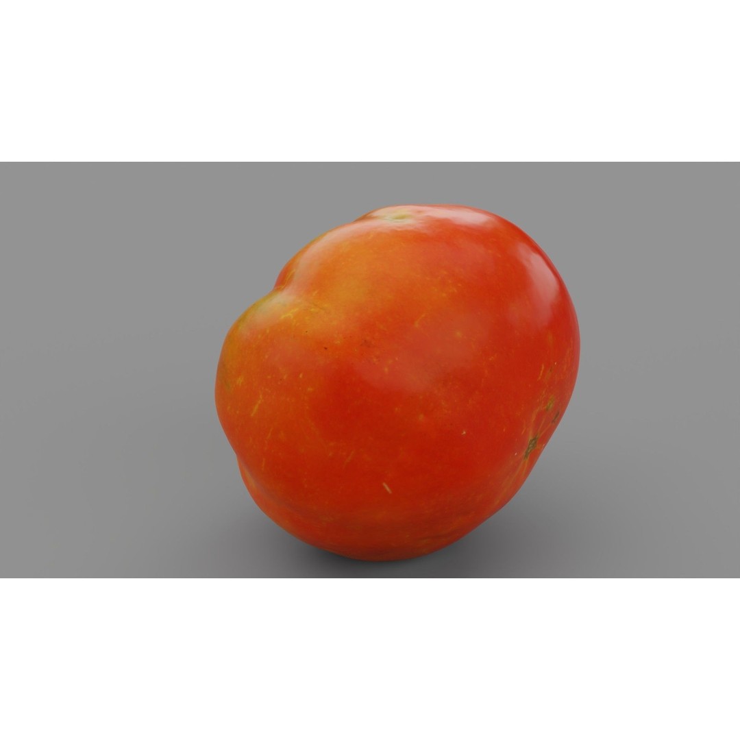 Photorealistic Tomato 3D Model – High Poly PBR Asset, FBX, OBJ - View 29
