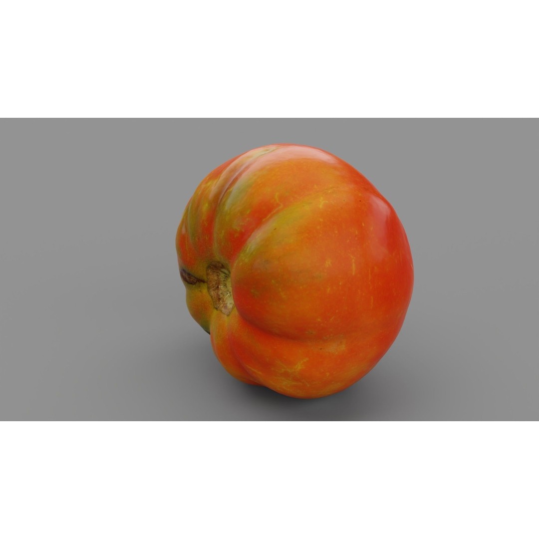 Photorealistic Tomato 3D Model – High Poly PBR Asset, FBX, OBJ - View 31