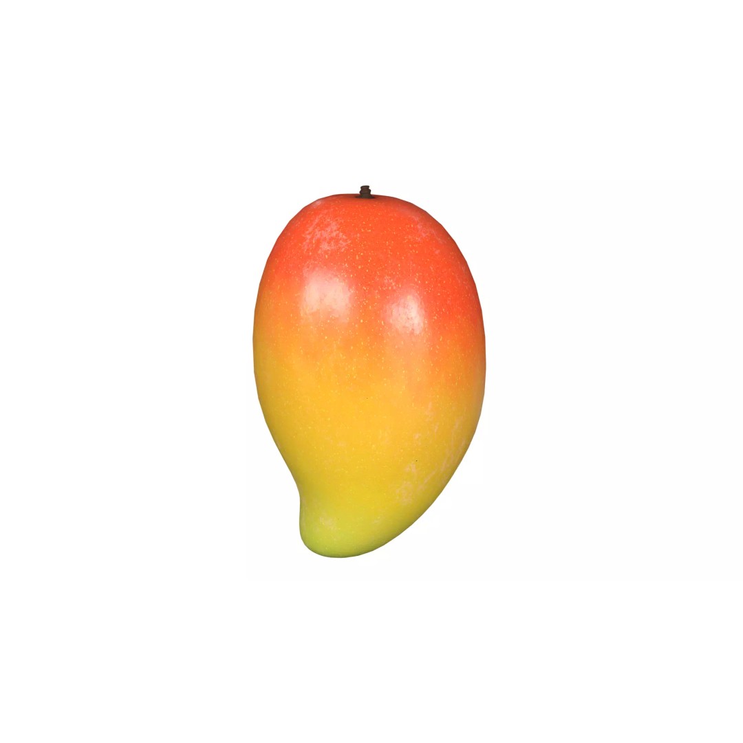 Mango 3D Model – Low Poly PBR Game Asset, FBX, OBJ - View 2