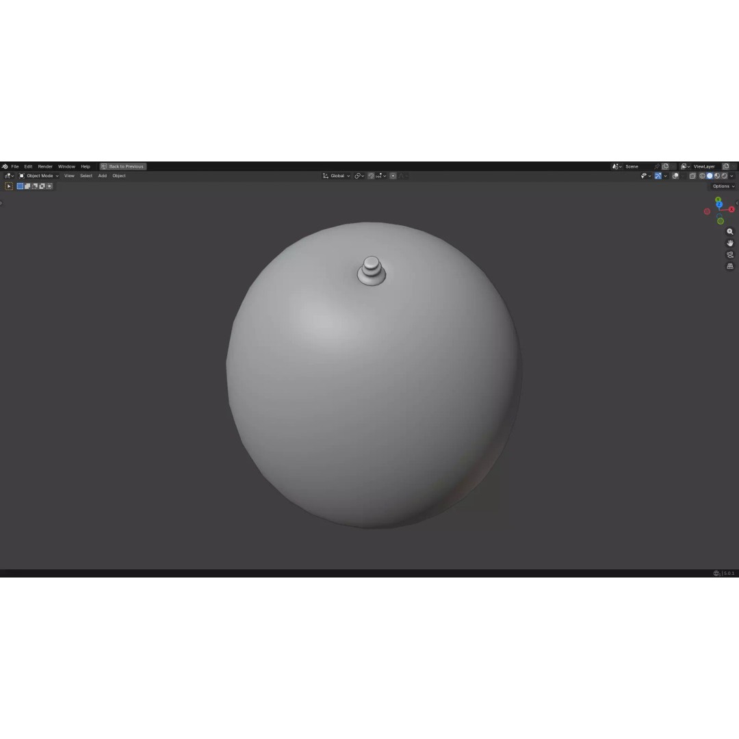 Mango 3D Model – Low Poly PBR Game Asset, FBX, OBJ - View 23