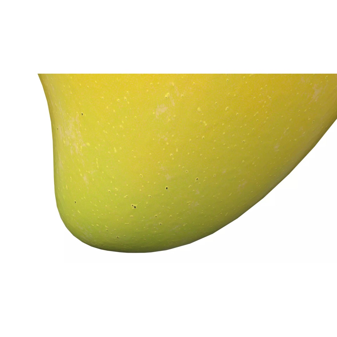Mango 3D Model – Low Poly PBR Game Asset, FBX, OBJ - View 5